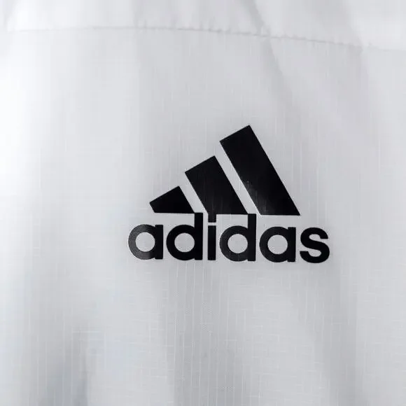 Adidas Carrera Running Jacket Women's Size Small White Sporty Streetwear - Picture 7 of 12